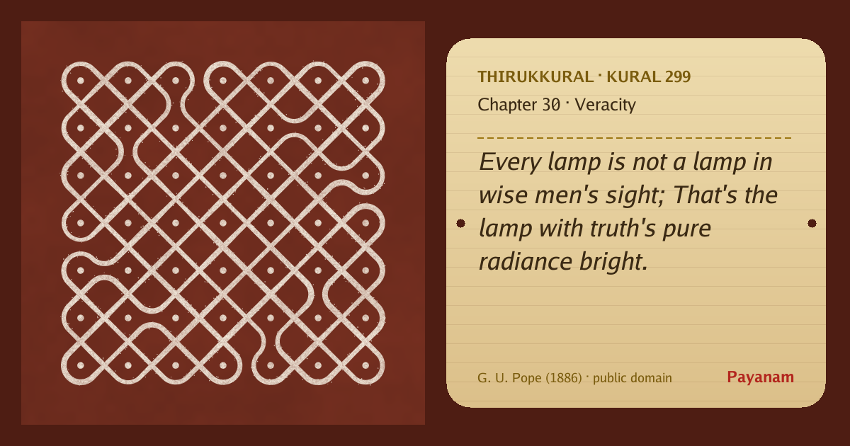 Share image: a rice-flour kolam beside the kural in English