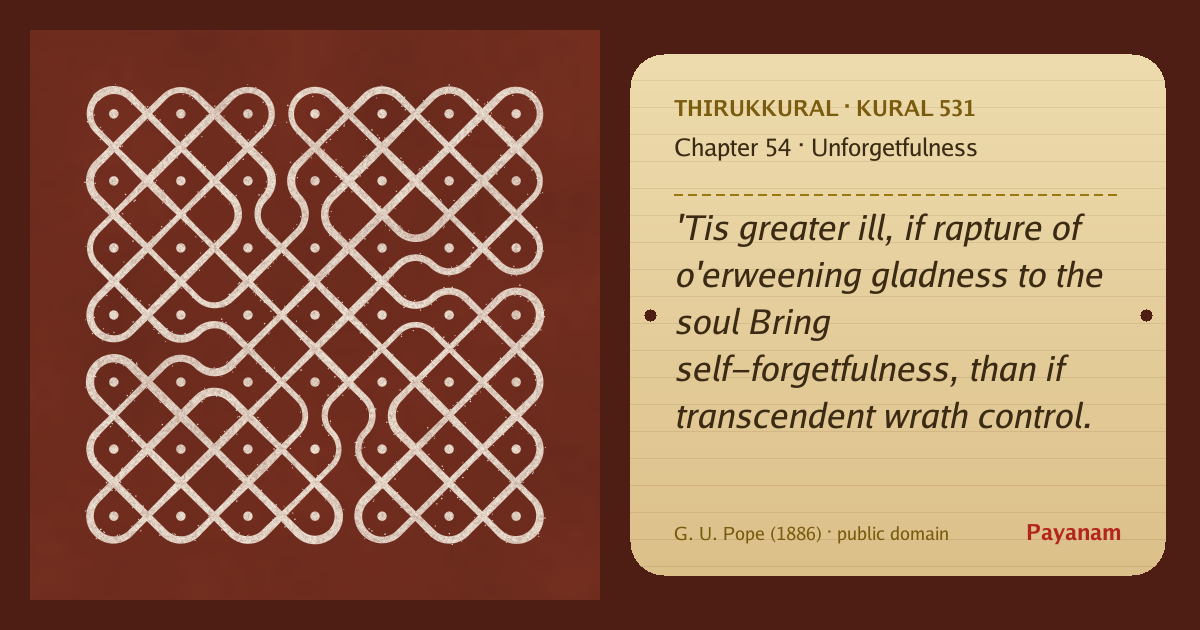 Share image: a rice-flour kolam beside the kural in English
