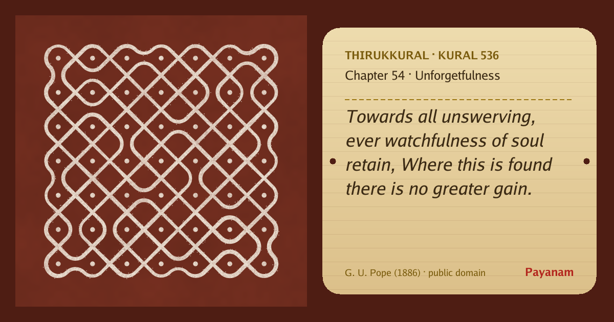 Share image: a rice-flour kolam beside the kural in English